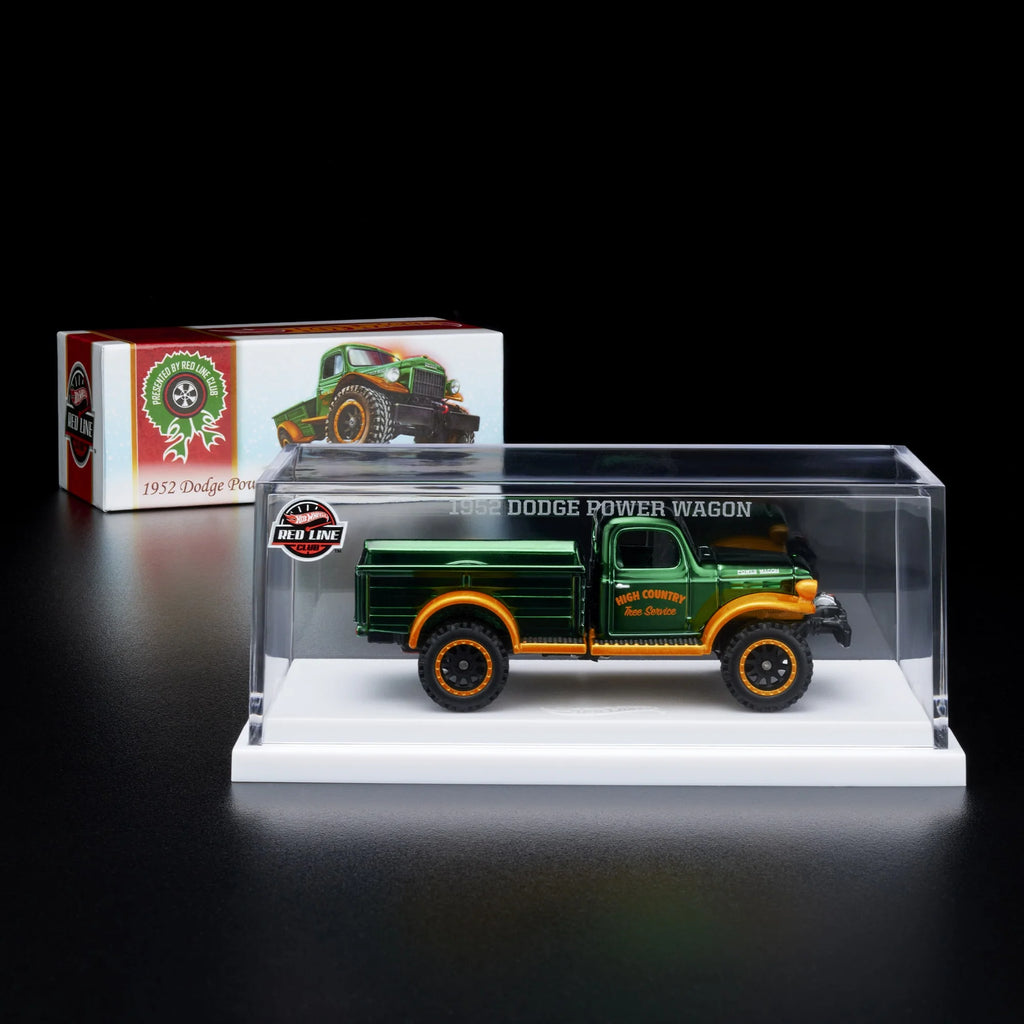 RLC Exclusive Hot Wheels Holiday 1952 Dodge Power-Wagon