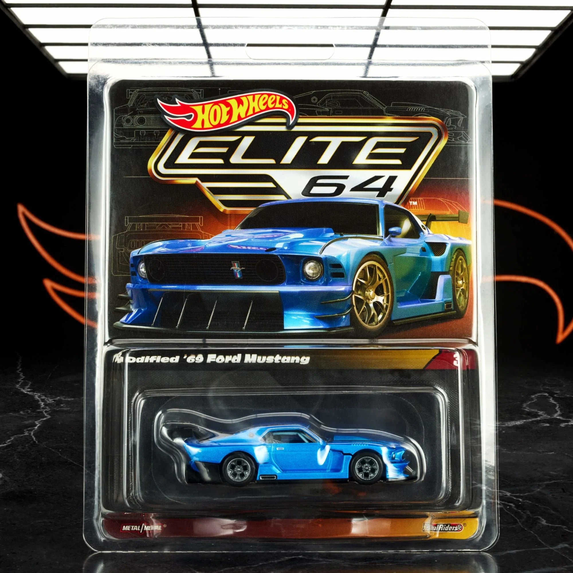 Hot Wheels Exclusive Elite 64 Series Modified ’69 Ford Mustang