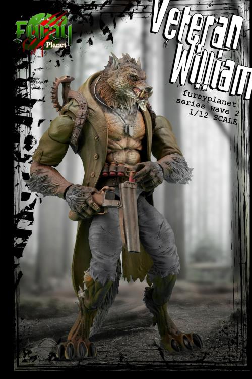 FuRay Planet Veteran William (Green) 1/12 Scale Exclusive Action Figure