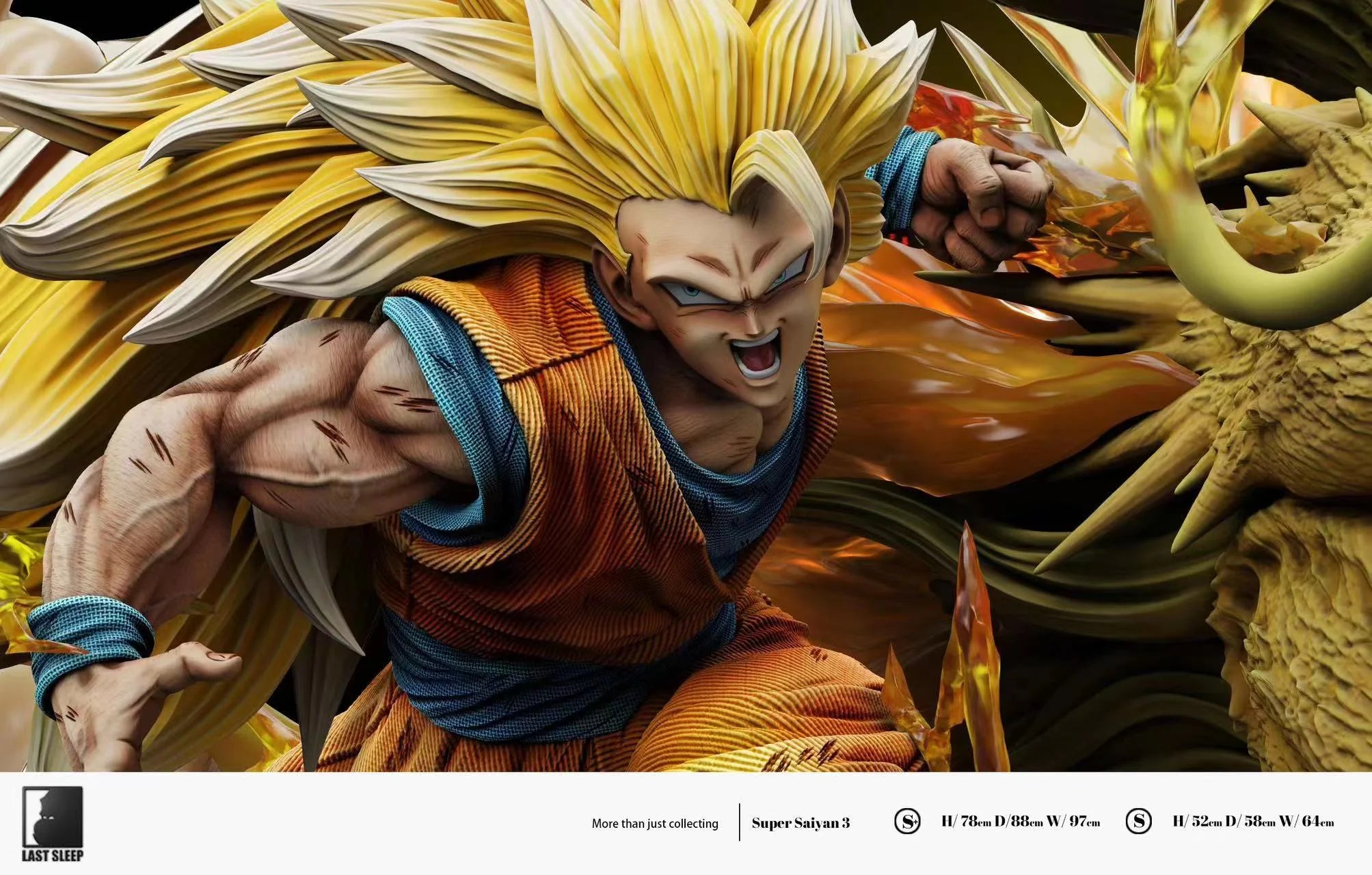 LAST SLEEP Studio Dragon Ball Super Saiyan 3 Dragon Fist
