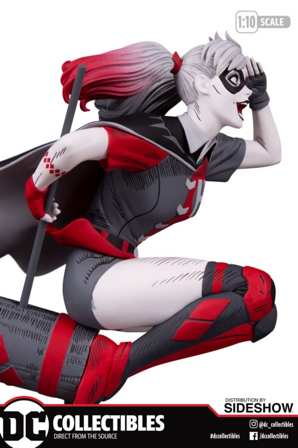 Harley Quinn - Red, White & Black Statue by DC Collectibles