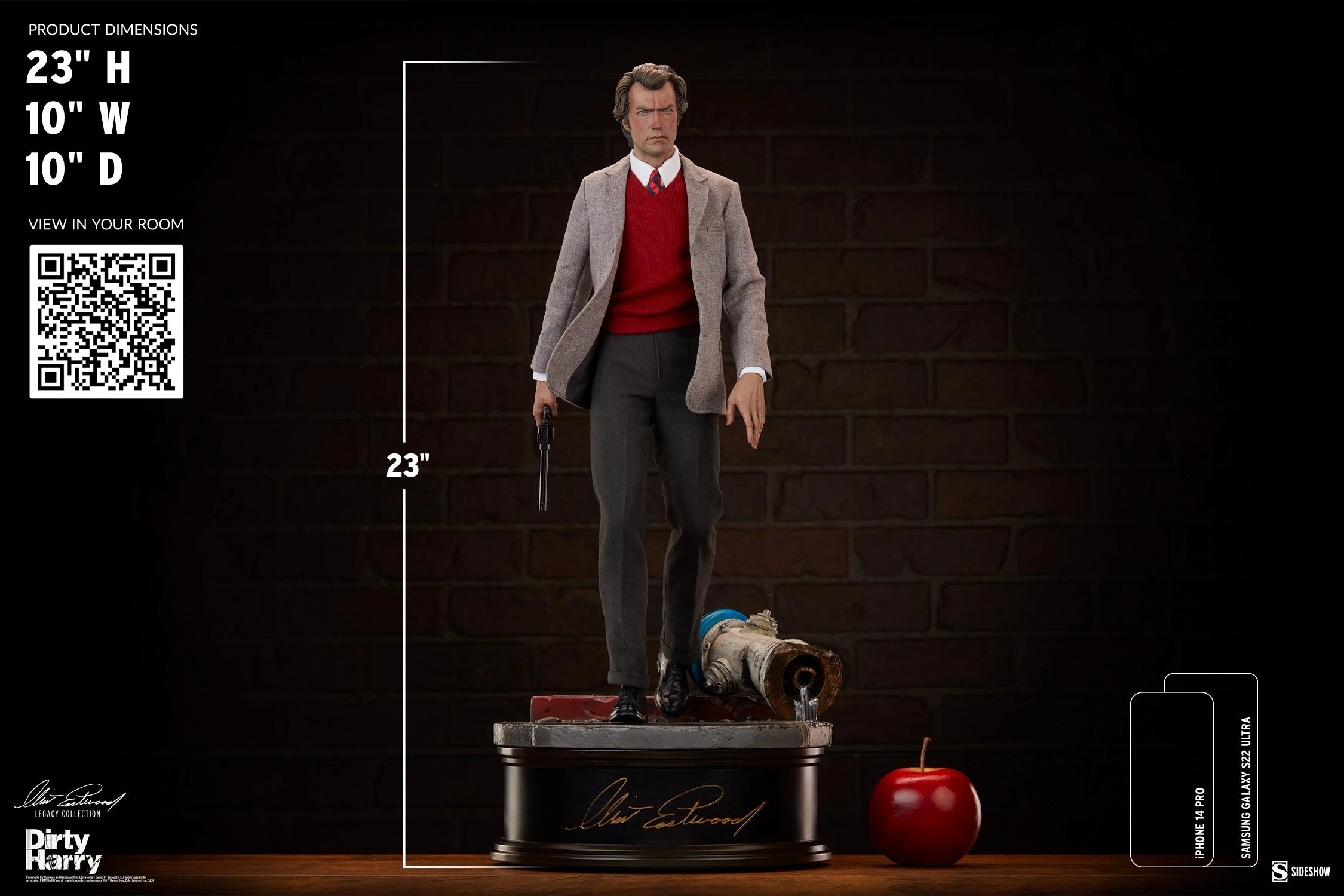 HARRY CALLAHAN Premium Format Figure by Sideshow Collectibles