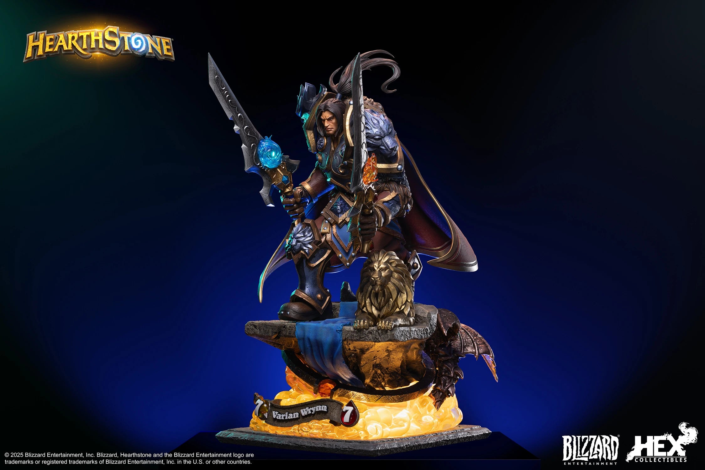 Varian Wrynn Statue by HEX Collectibles