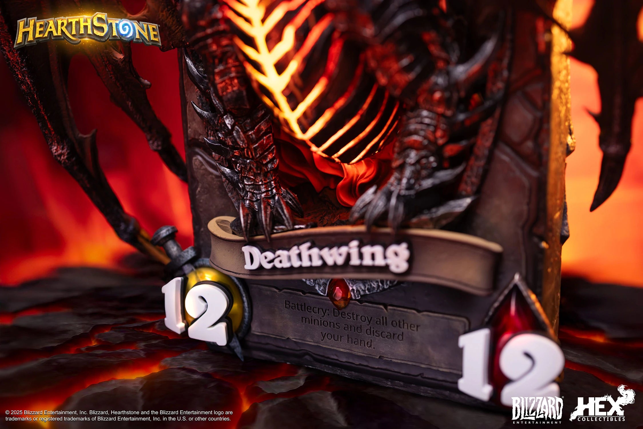 Deathwing 3D Art Frame by HEX Collectibles