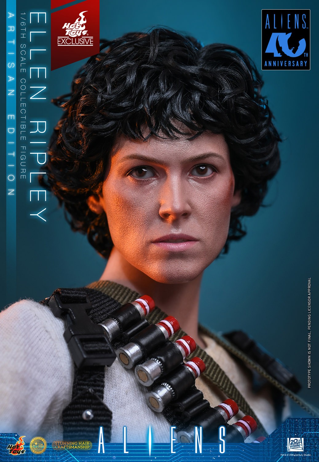 Ellen Ripley (Artisan Edition) Aliens 40th Anniversary by Hot Toys