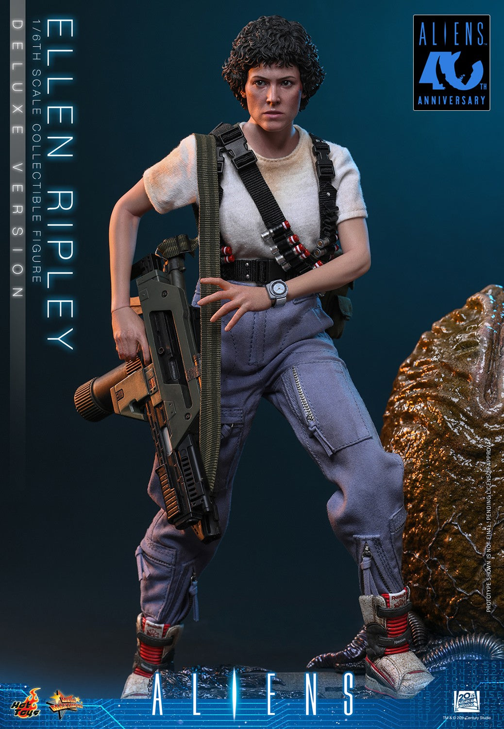 Ellen Ripley (Deluxe Version) Aliens 40th Anniversary by Hot Toys