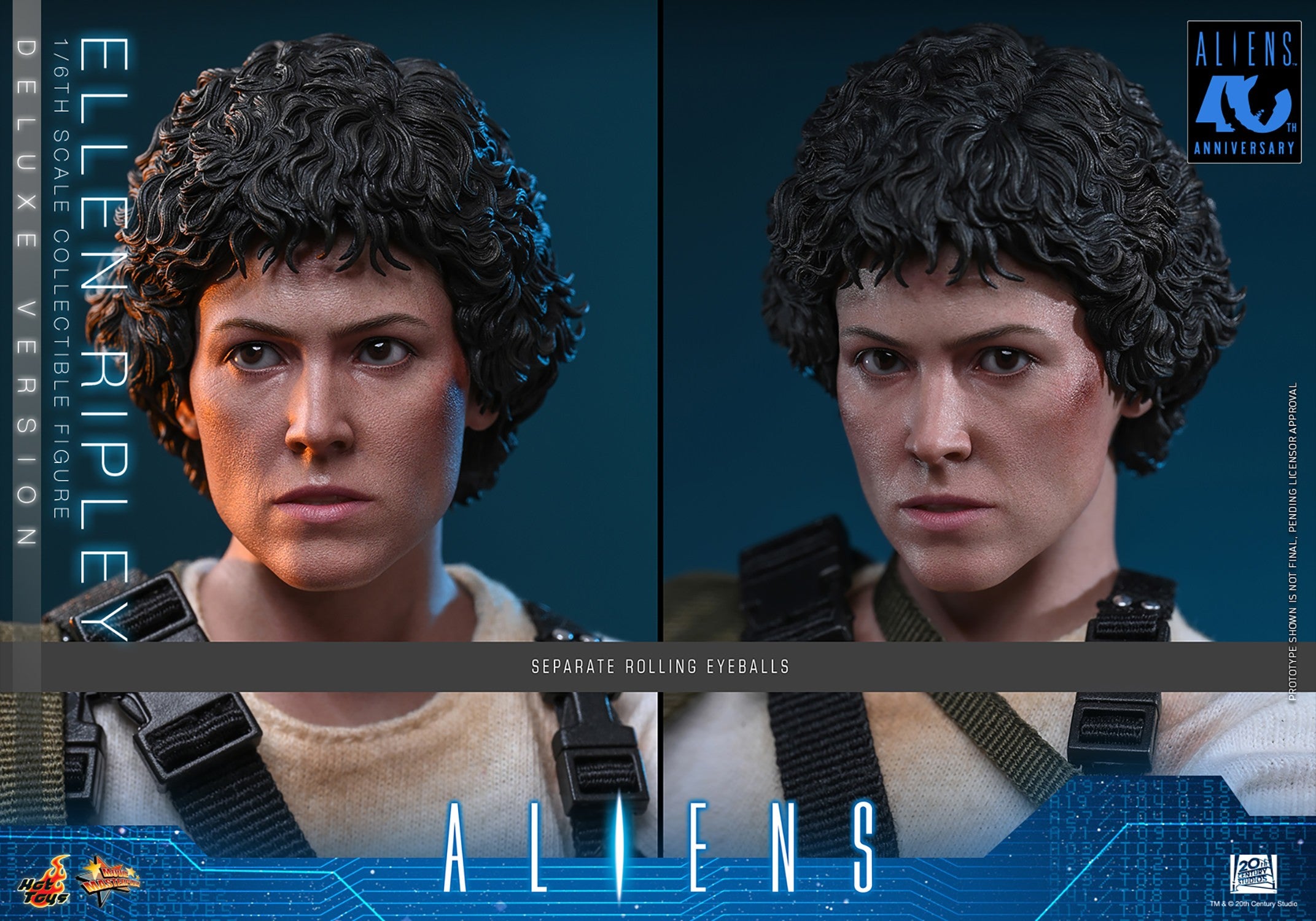 Ellen Ripley (Deluxe Version) Aliens 40th Anniversary by Hot Toys