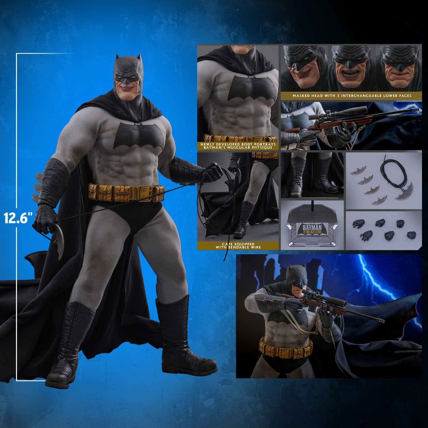 Batman: The Dark Knight Returns 1/6 Figure By Hot Toys