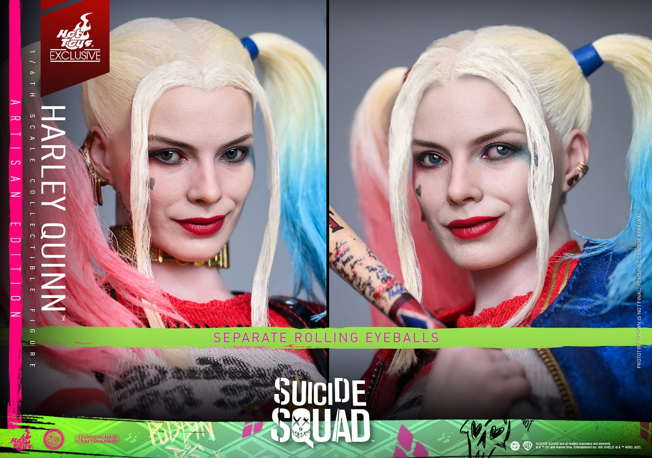 Harley Quinn Sixth Scale Figure (Artisan Edition) by Hot Toys