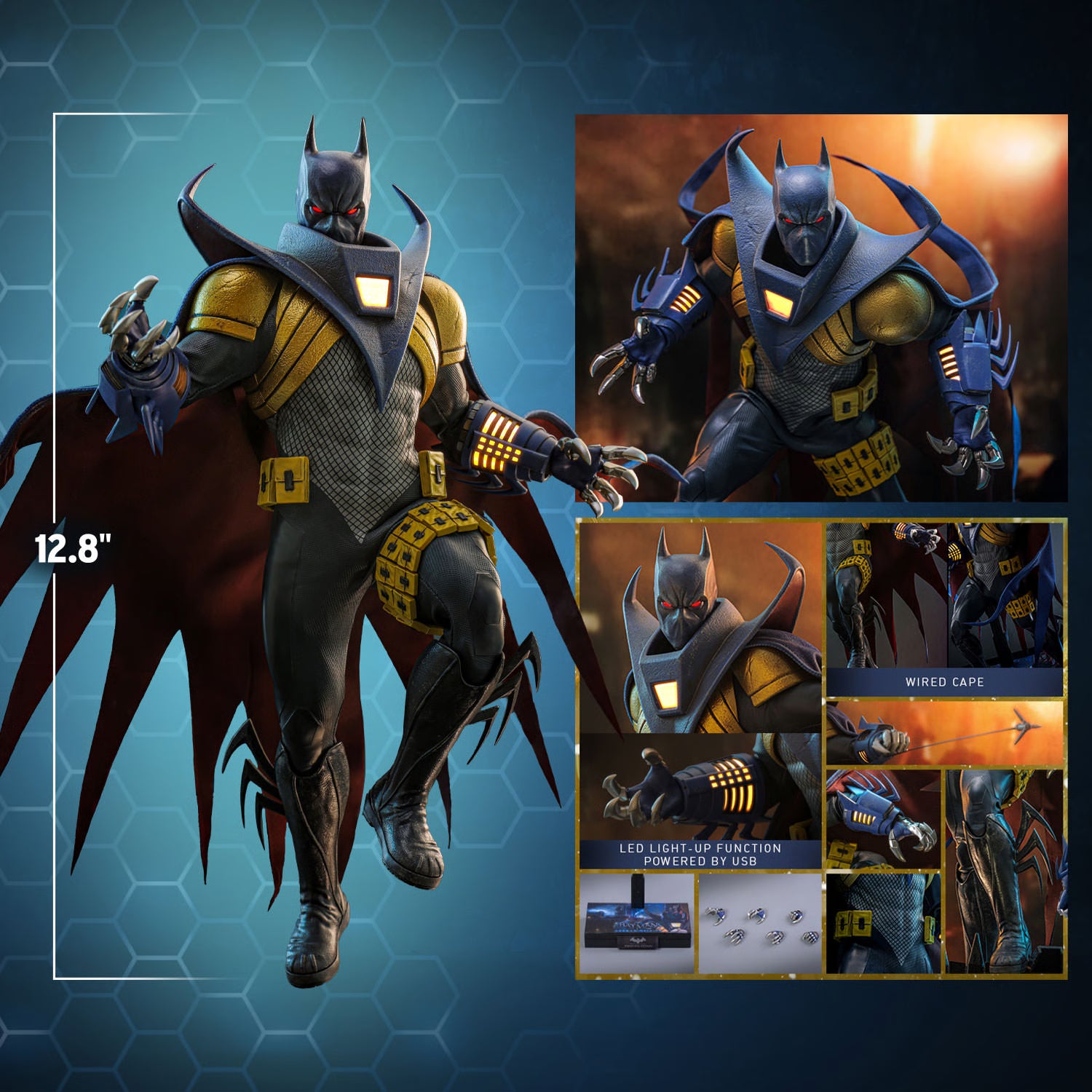 Knightfall Batman 1/6 Figure By Hot Toys