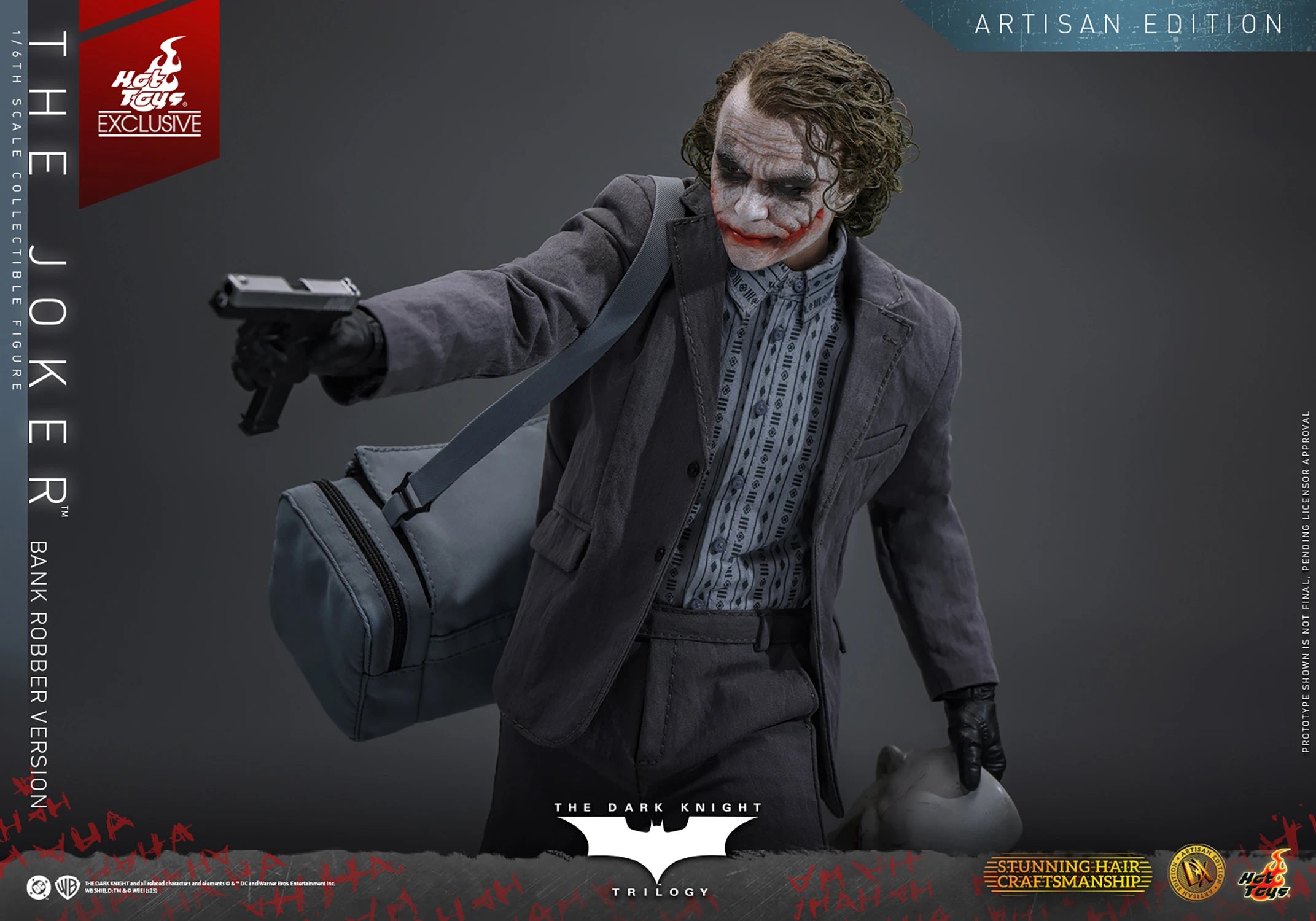 The Joker (Bank Robber Version) (Artisan Edition) by Hot Toys
