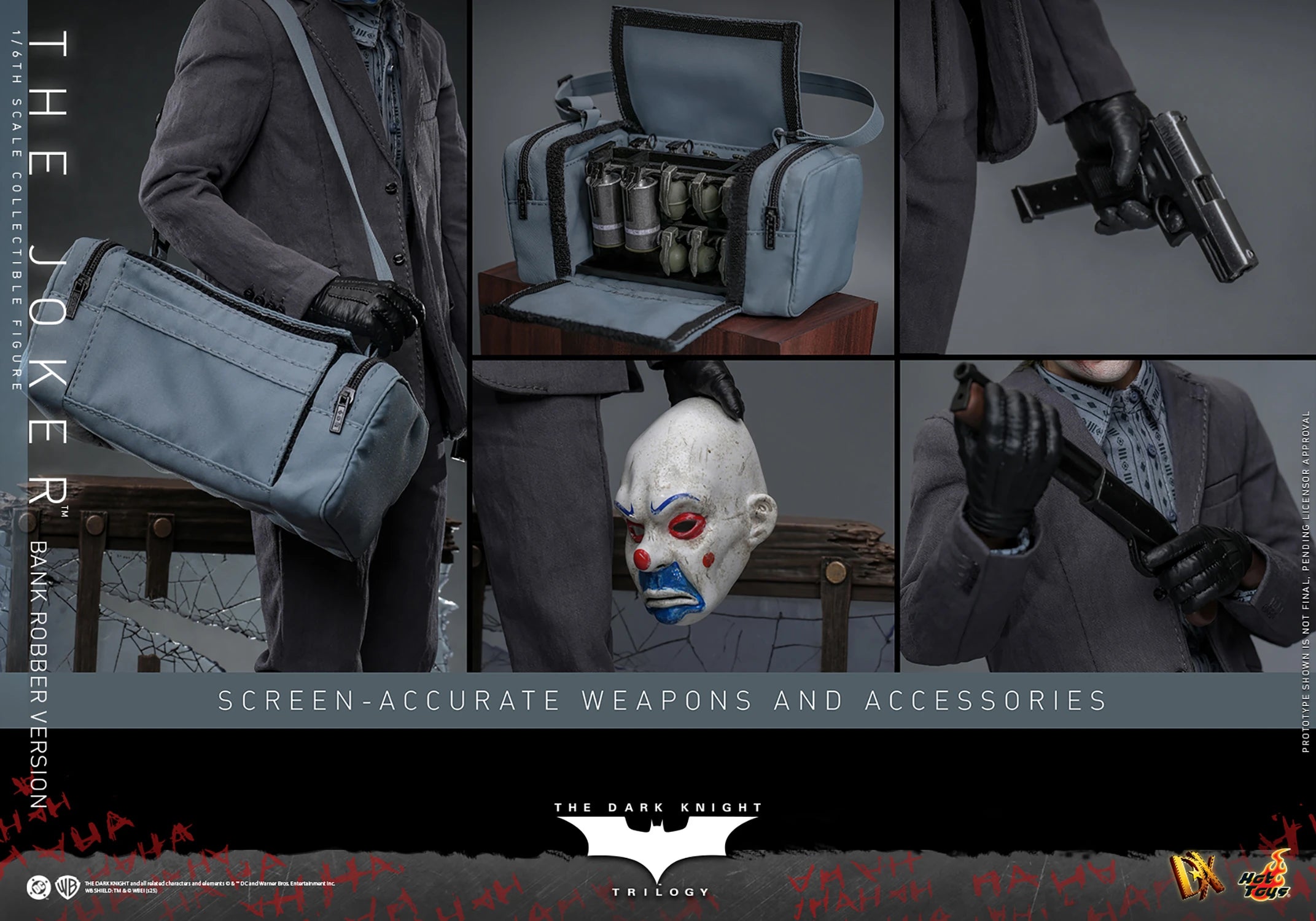 The Joker (Bank Robber Version) (Special Edition) by Hot Toys