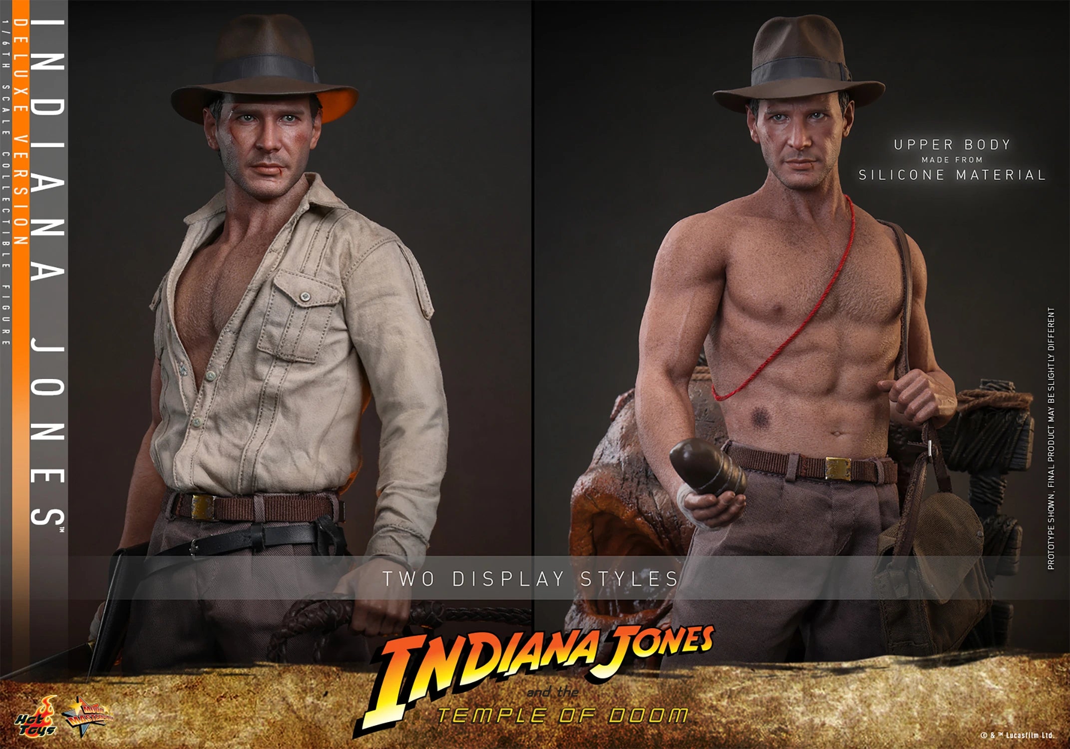 Indiana Jones (Deluxe Version) Figure by Hot Toys