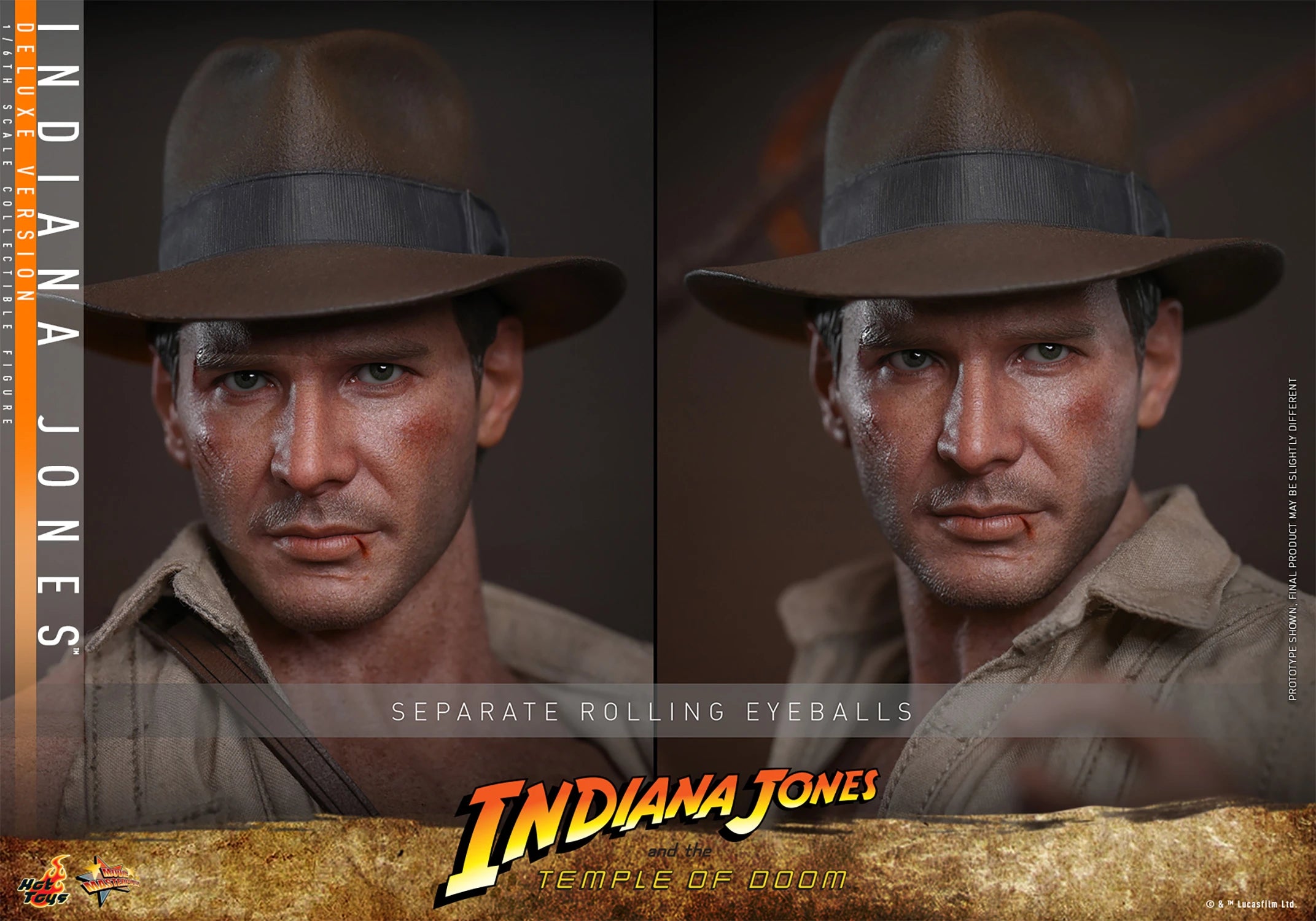 Indiana Jones (Deluxe Version) Figure by Hot Toys