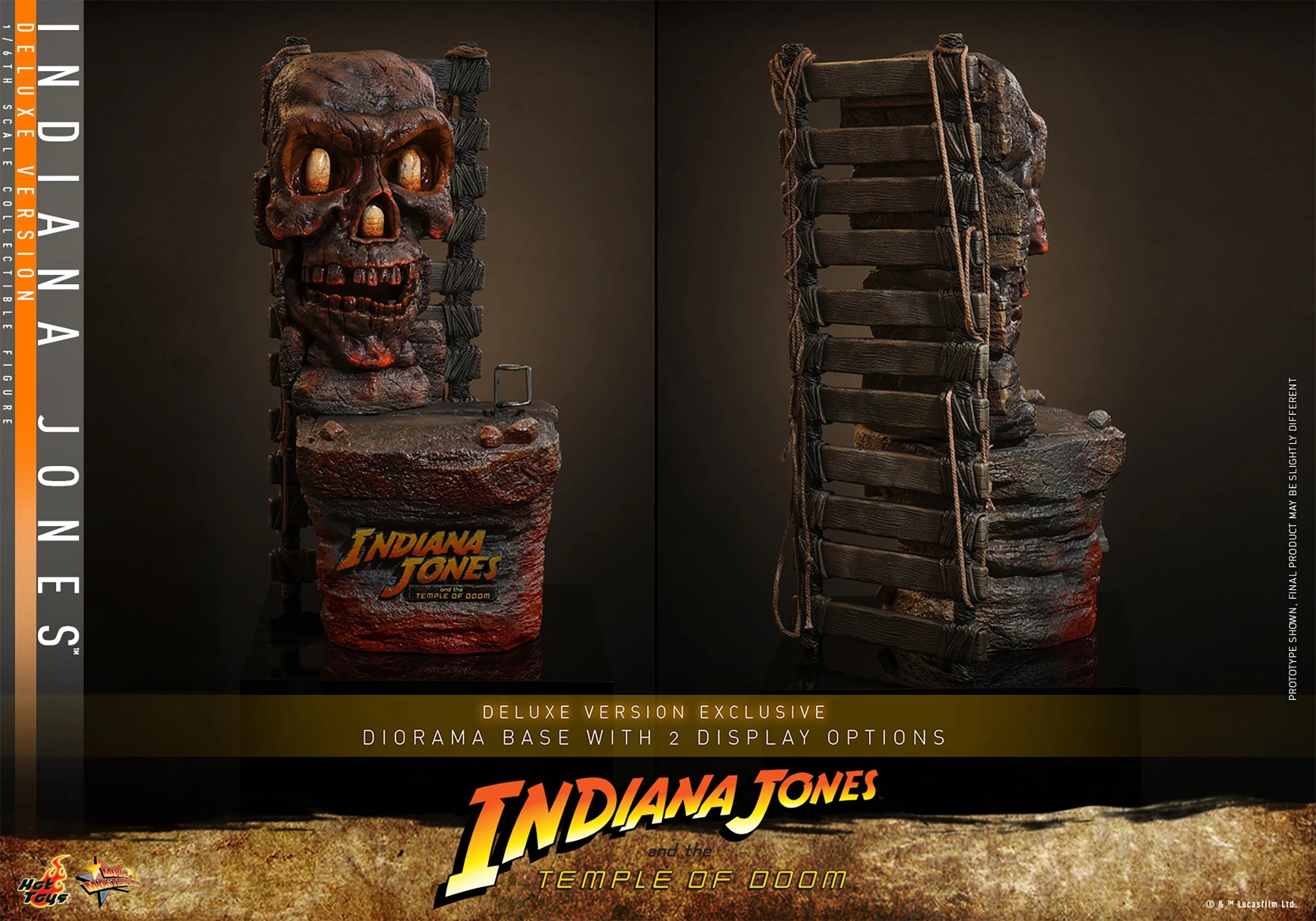 Indiana Jones (Deluxe Version) Figure by Hot Toys