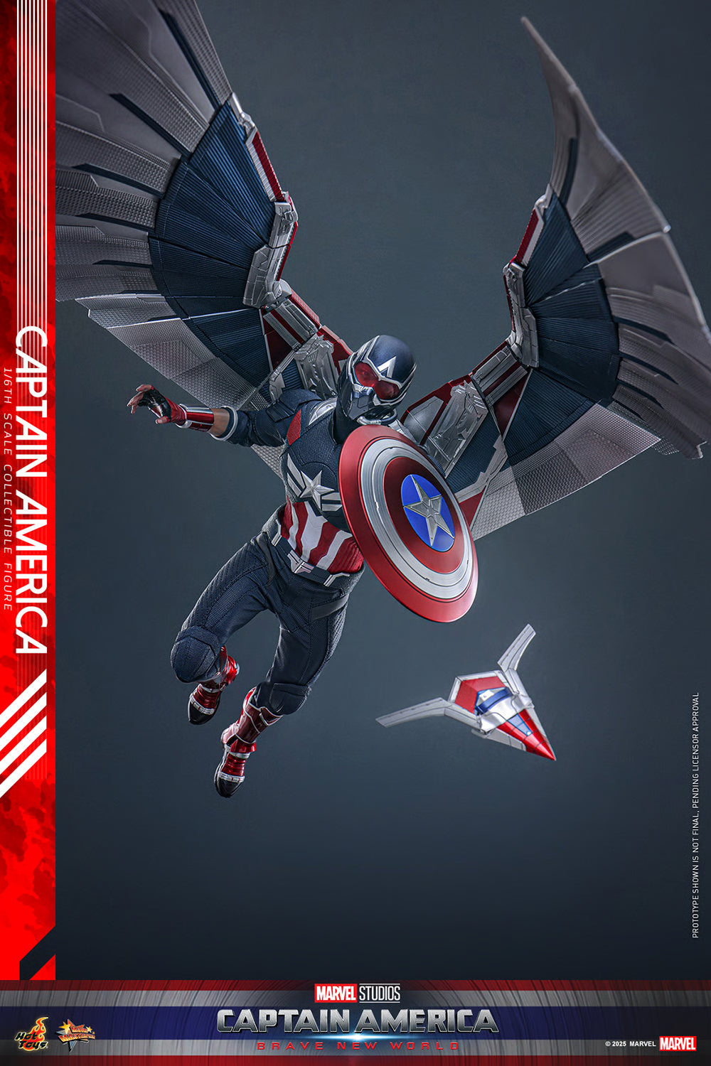 CAPTAIN AMERICA Sixth Scale Figure By Hot Toys