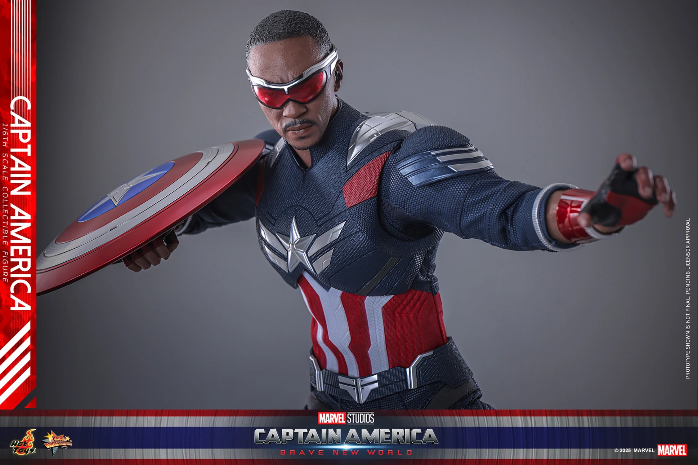 CAPTAIN AMERICA Sixth Scale Figure By Hot Toys