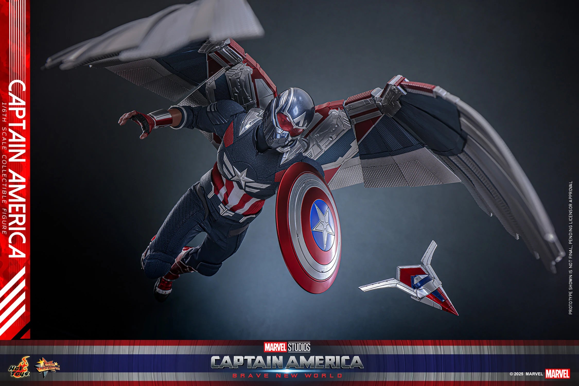 CAPTAIN AMERICA Sixth Scale Figure By Hot Toys