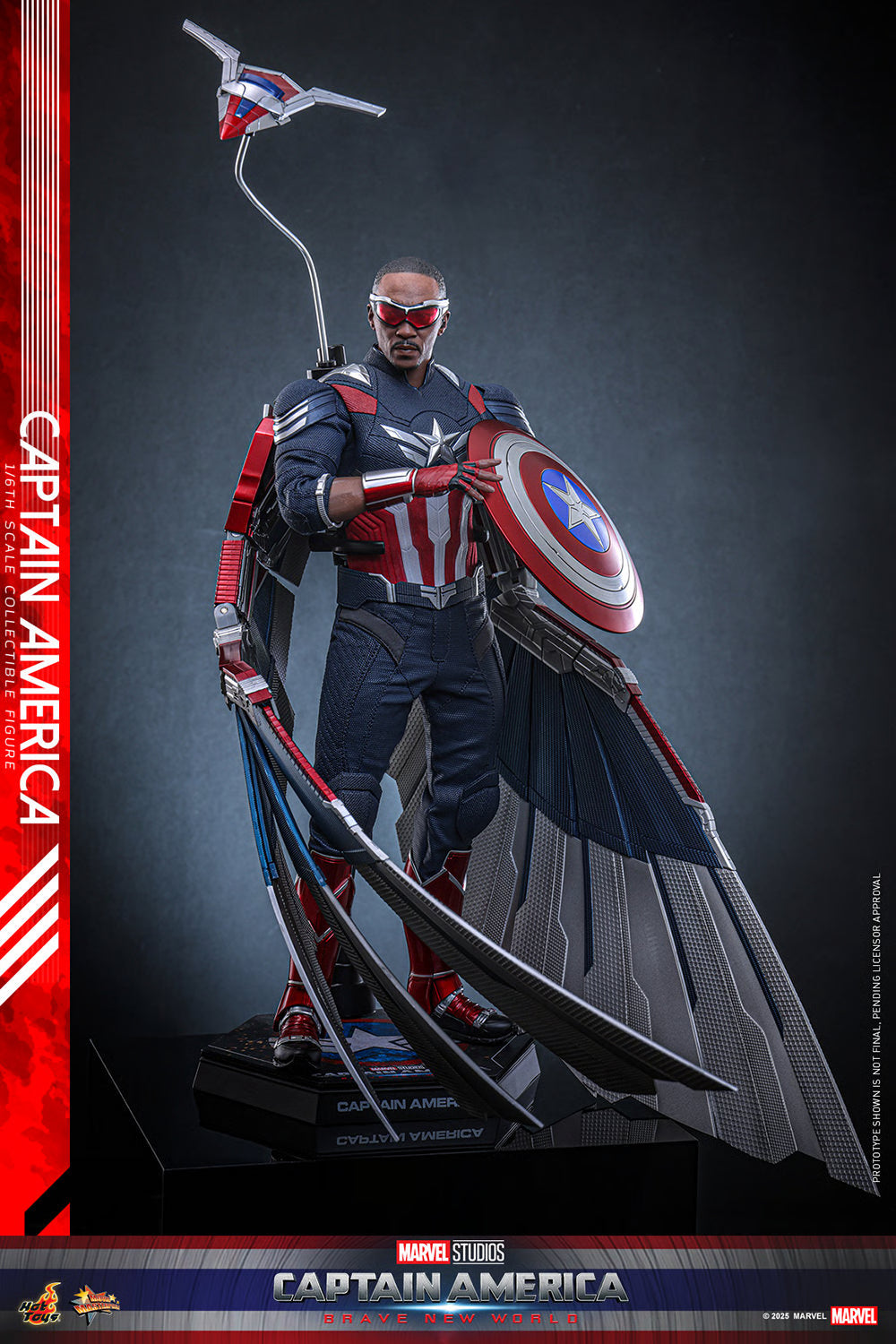 CAPTAIN AMERICA Sixth Scale Figure By Hot Toys