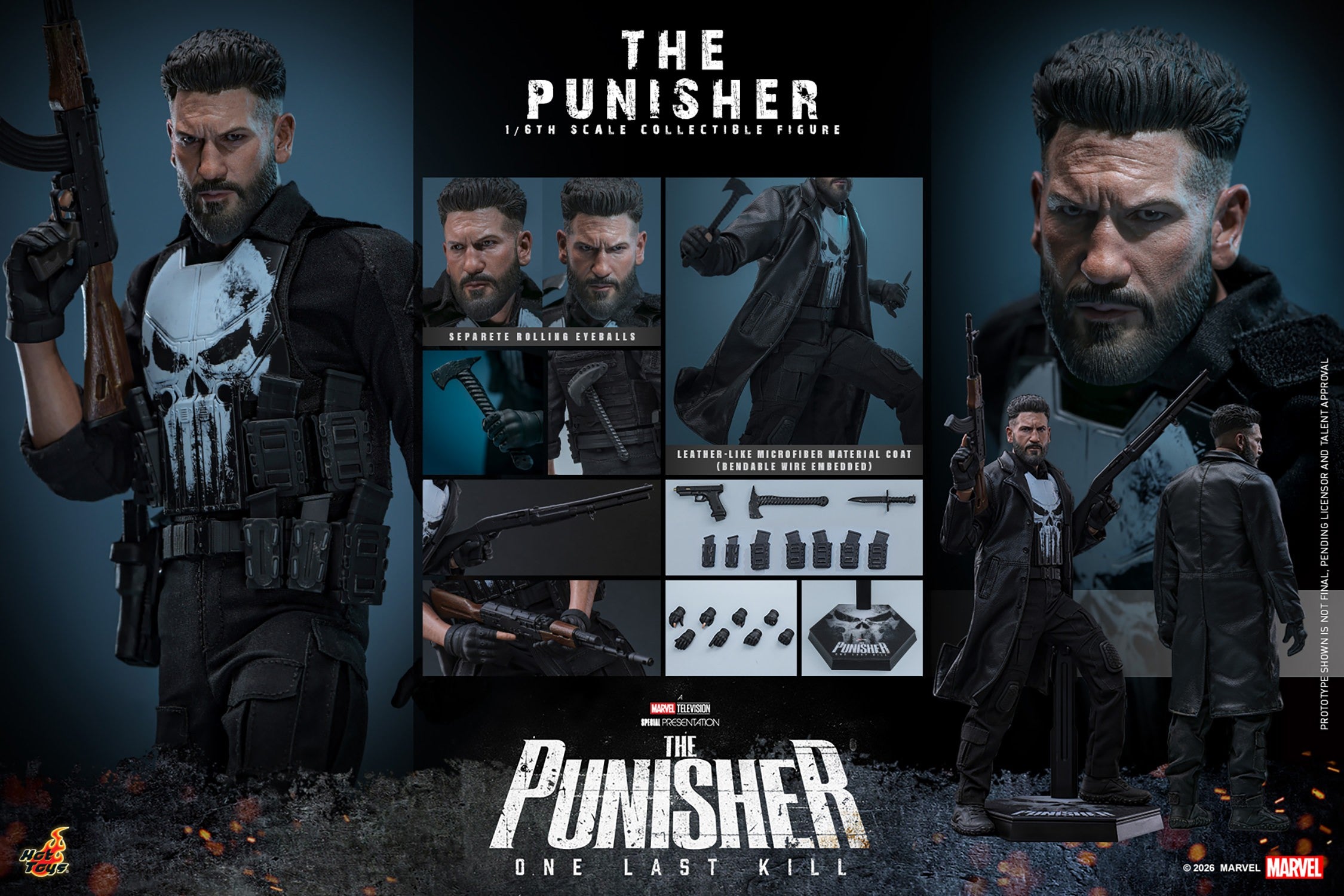 The Punisher: One Last Kill 1/6 Collectible Figure by Hot Toys
