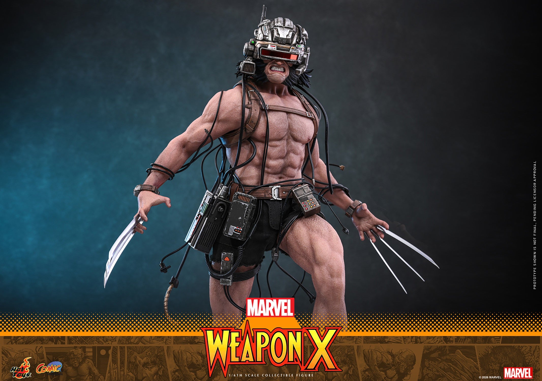 Weapon X Sixth Scale Figure by Hot Toys