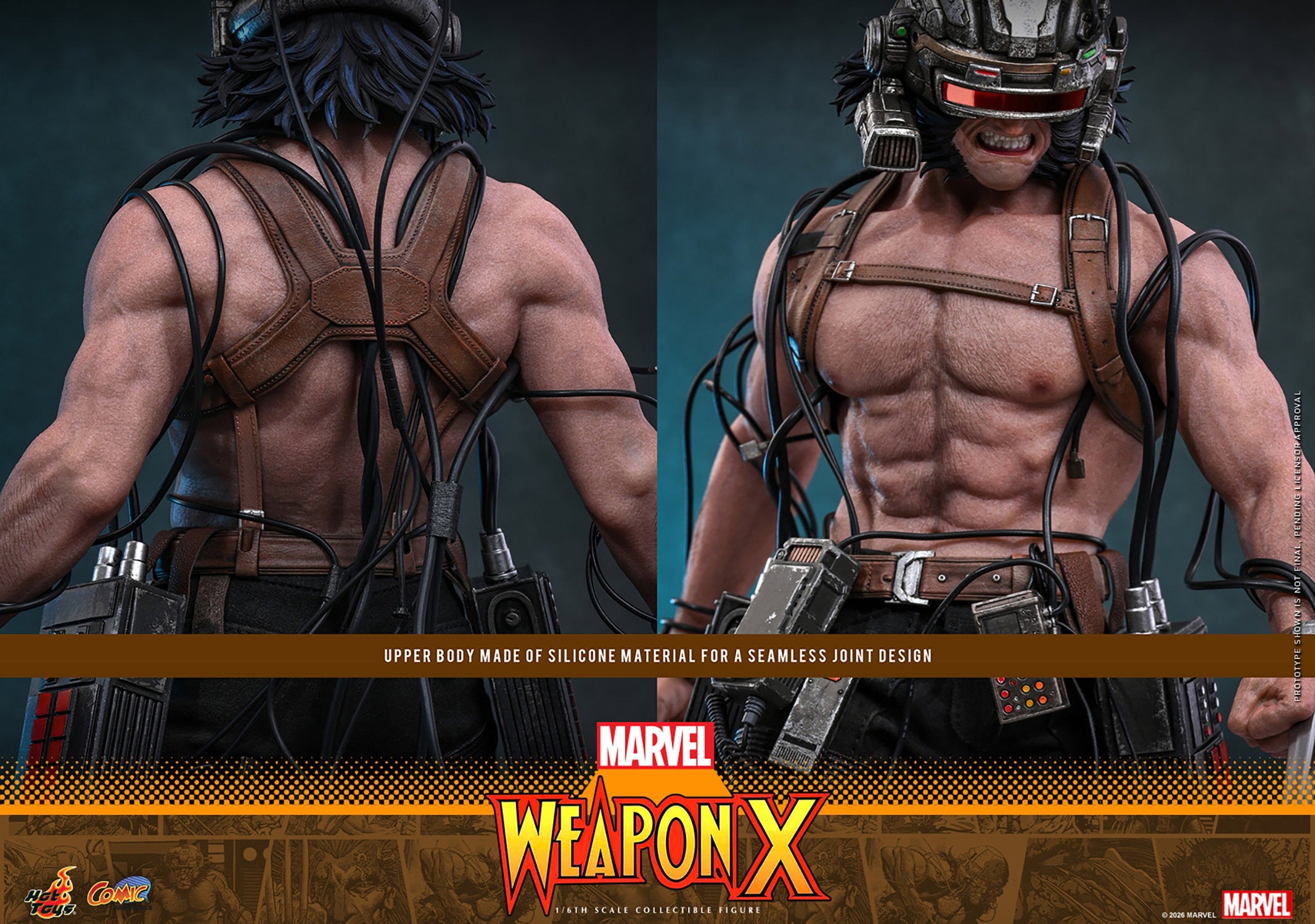 Weapon X Sixth Scale Figure by Hot Toys