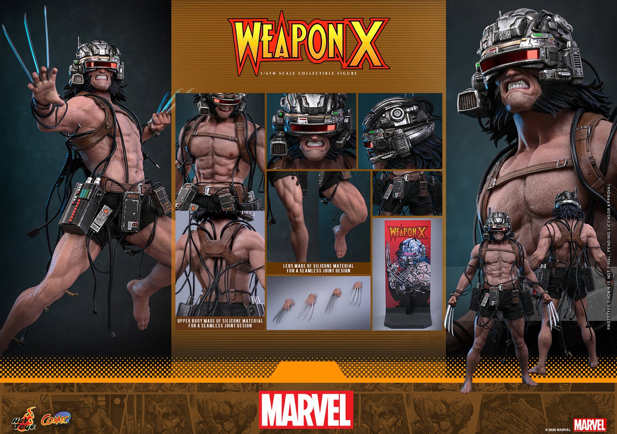 Weapon X Sixth Scale Figure by Hot Toys