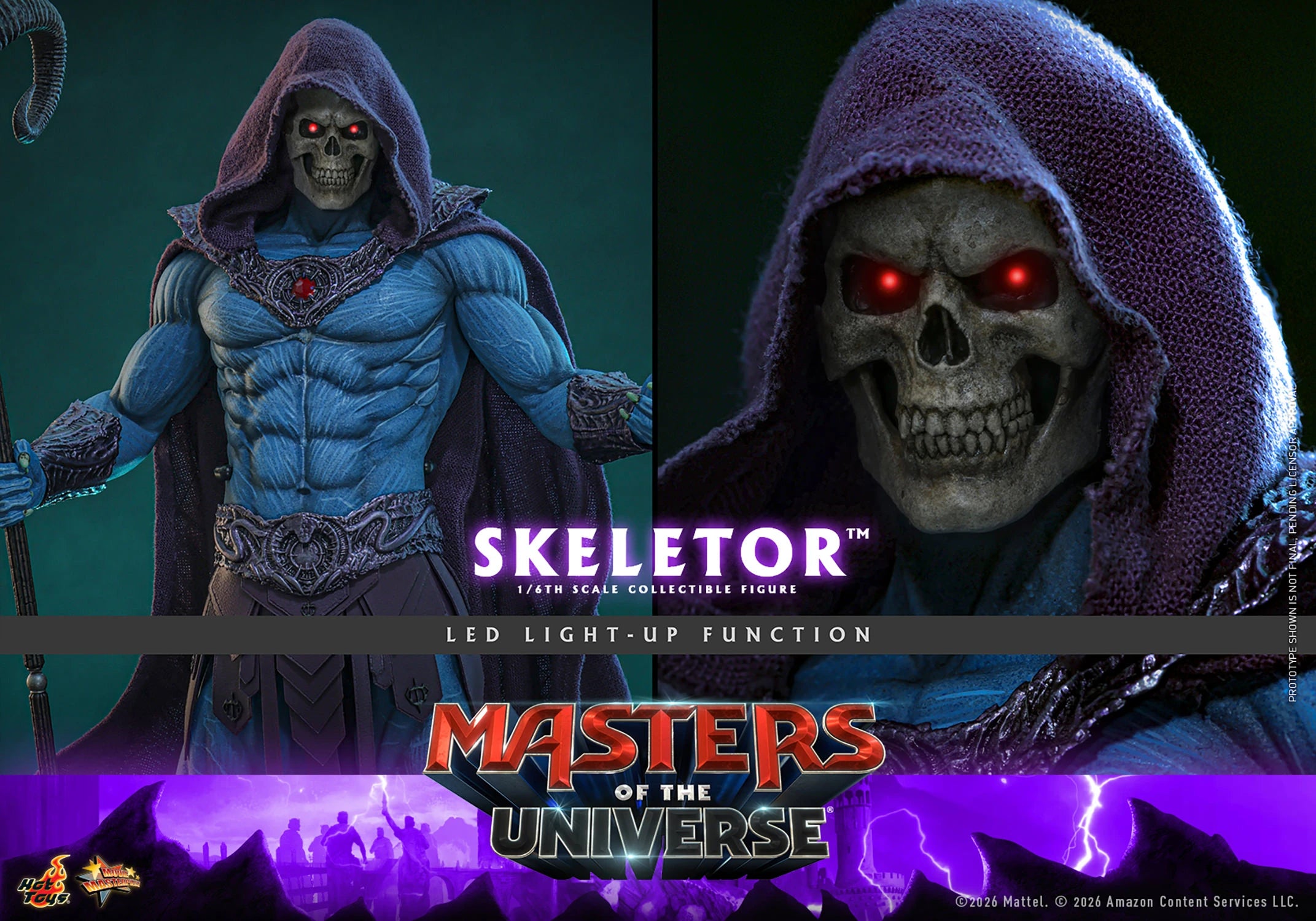 Skeletor Sixth Scale Collectible Figure By Hot Toys