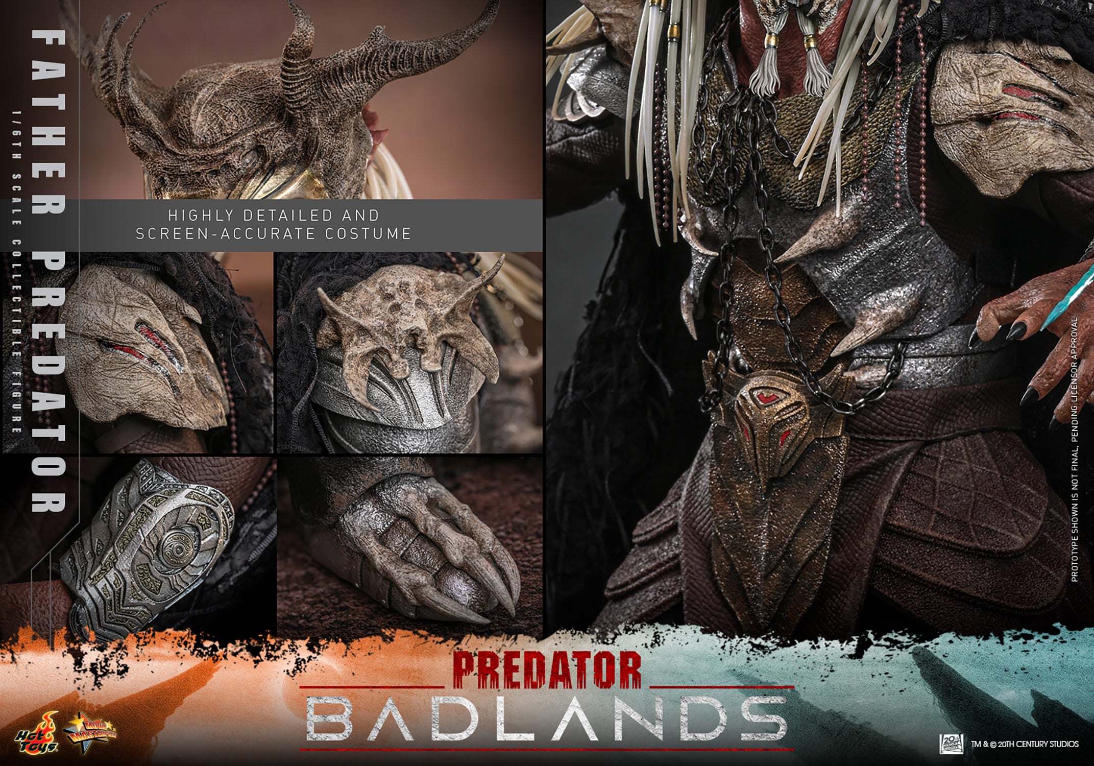 Father (Njohrr) Predator Sixth Scale Figure by Hot Toys