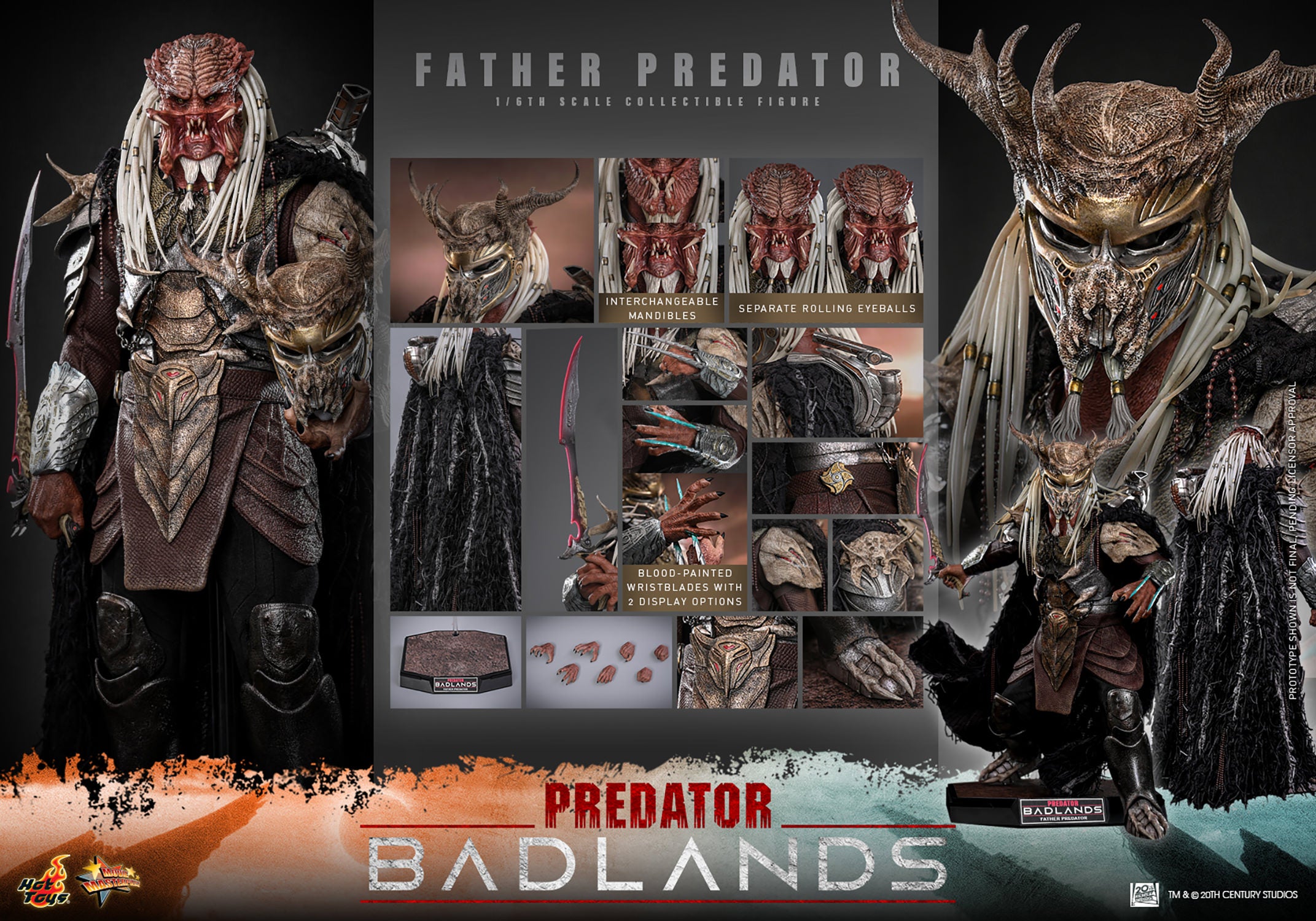 Father (Njohrr) Predator Sixth Scale Figure by Hot Toys