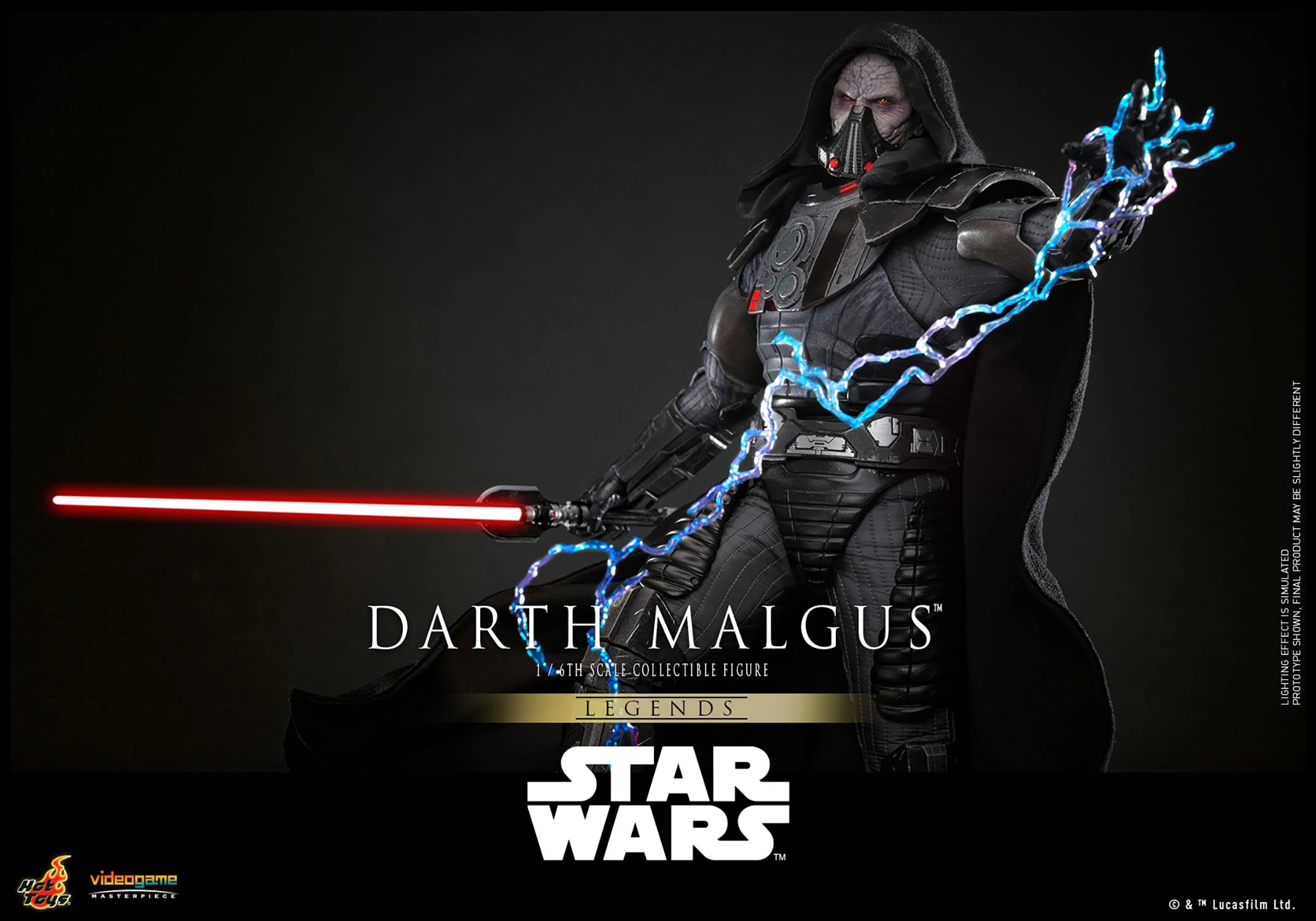 Darth Malgus Sixth Scale Figure by Hot Toys