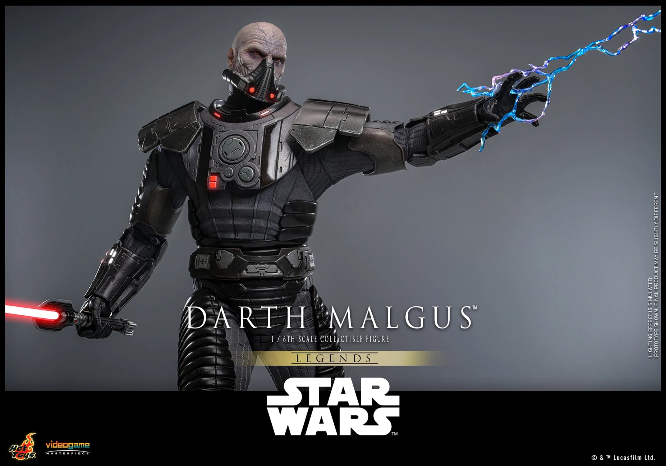 Darth Malgus Sixth Scale Figure by Hot Toys