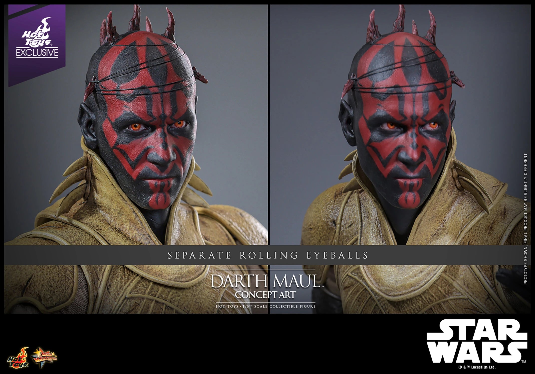 Darth Maul (Concept Art) Sixth Scale Figure By Hot Toys