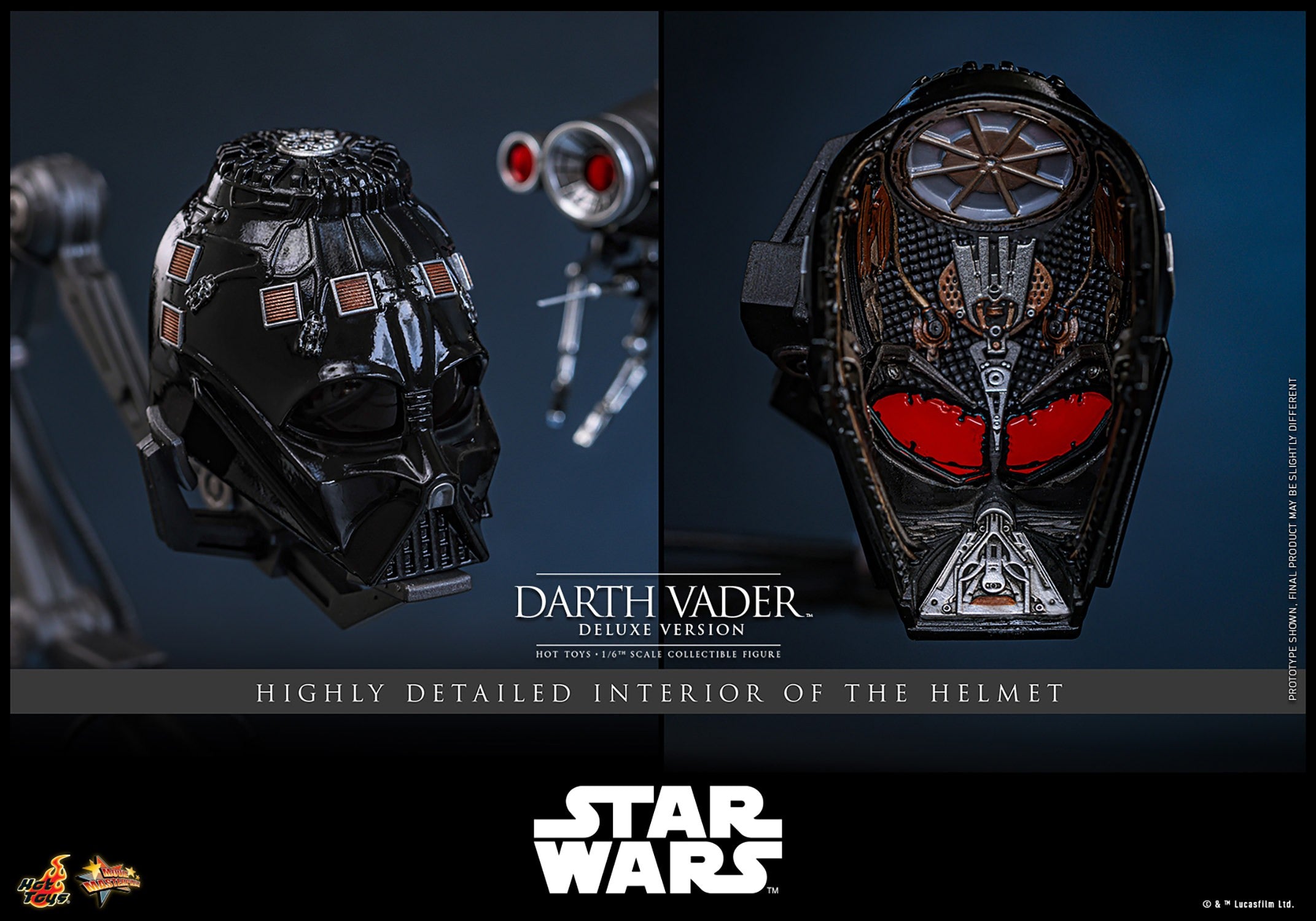 Darth Vader™ (Star Wars Ep III) (Deluxe Version) Sixth Scale Figure by Hot Toys
