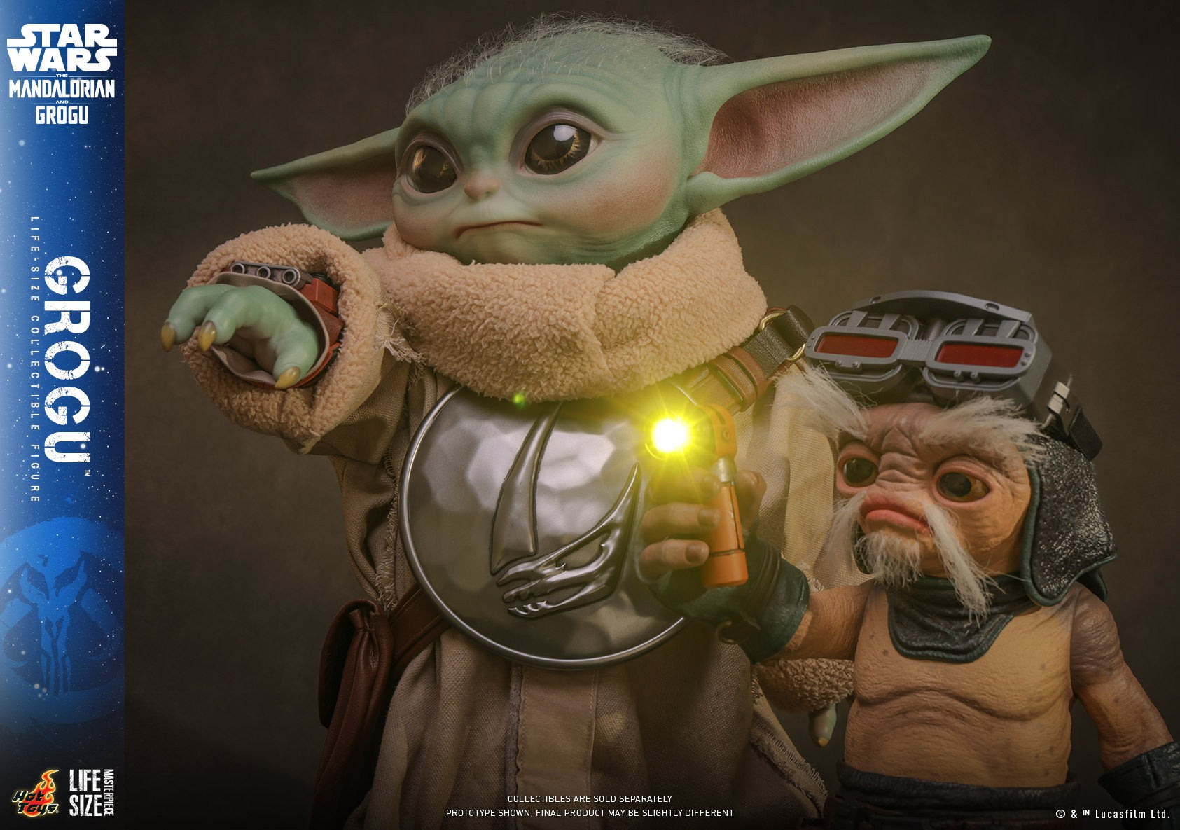 Grogu Life-Size Figure By Hot Toys