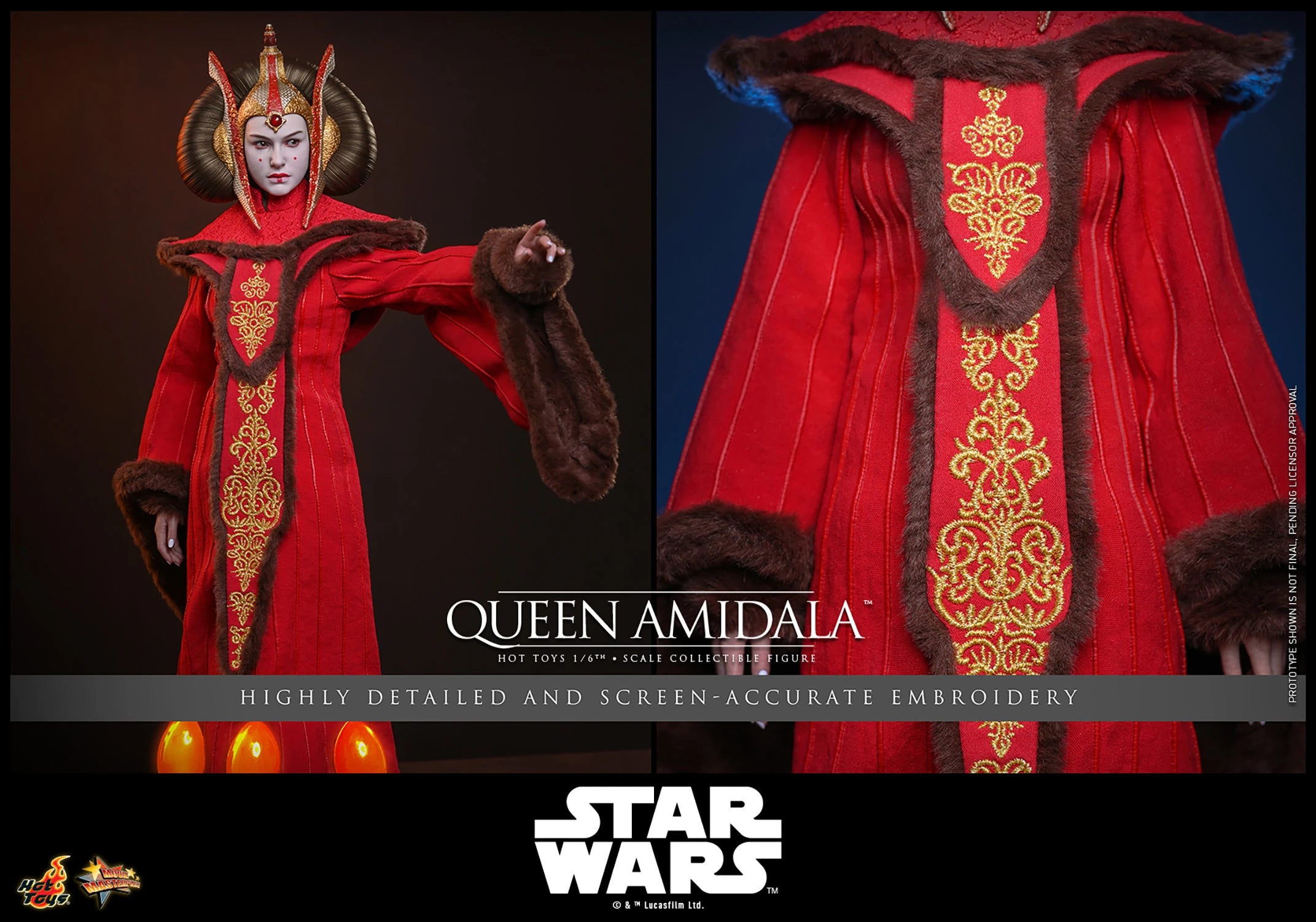 Queen Amidala Sixth Scale Figure By Hot Toys