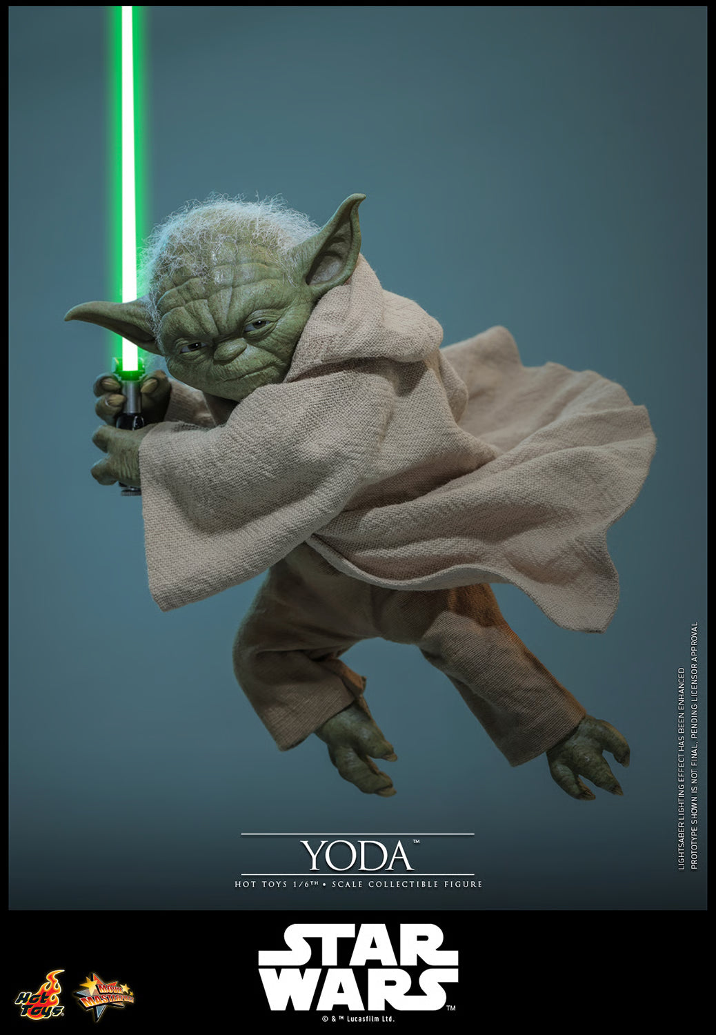 Yoda Sixth Scale Figure By Hot Toys