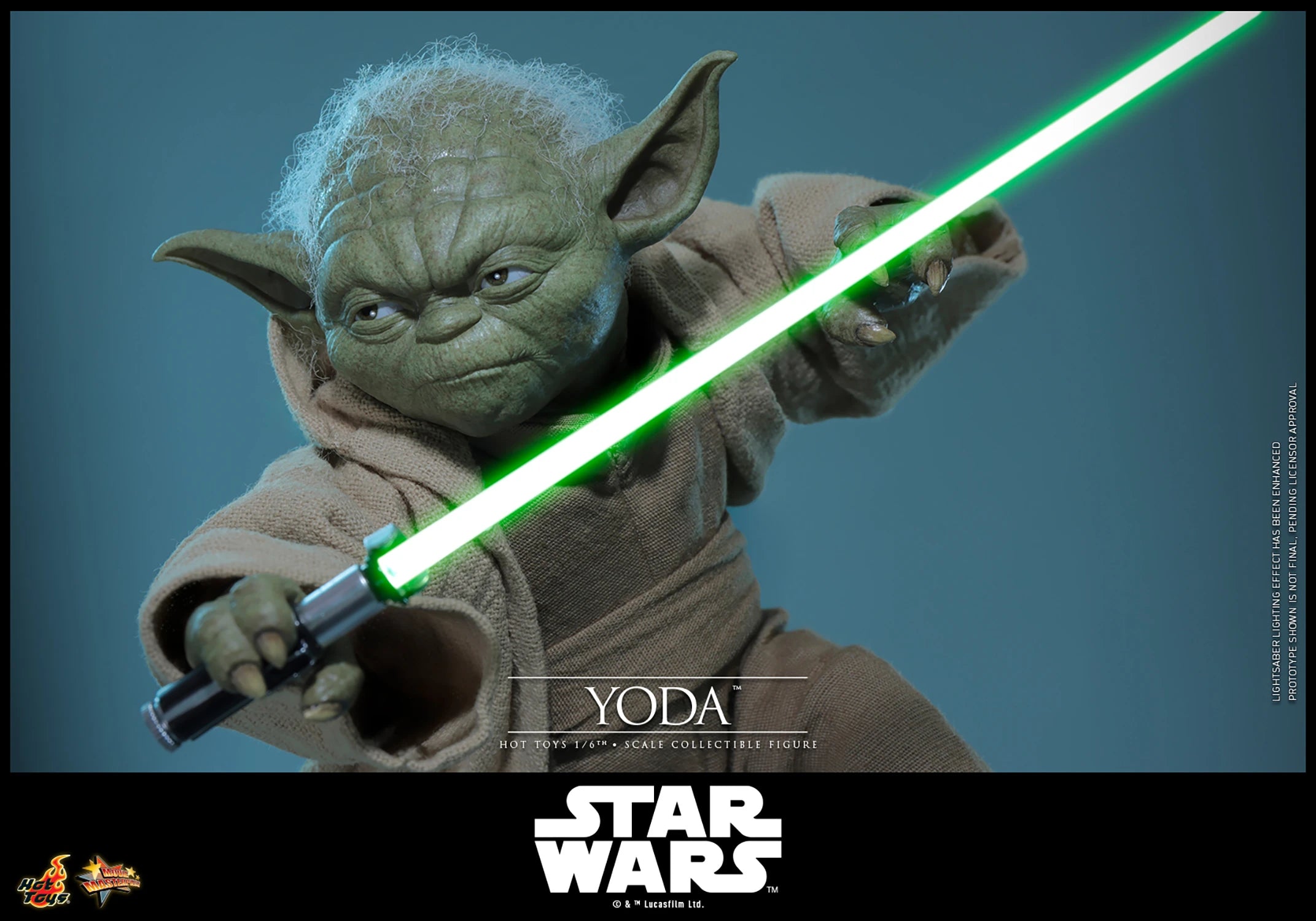 Yoda Sixth Scale Figure By Hot Toys