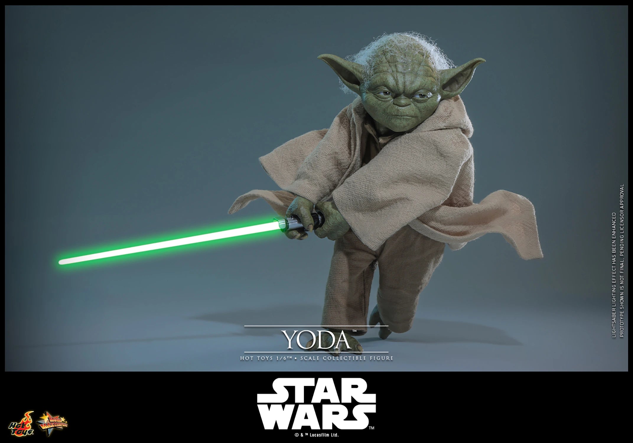 Yoda Sixth Scale Figure By Hot Toys