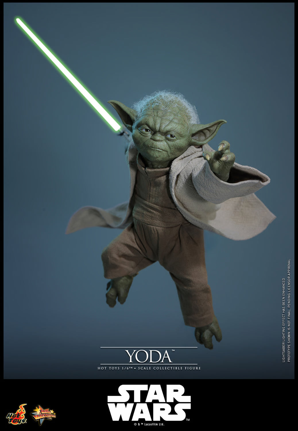 Yoda Sixth Scale Figure By Hot Toys