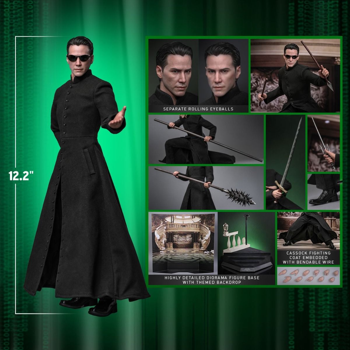 The Matrix Reloaded Neo Sixth Scale Figure