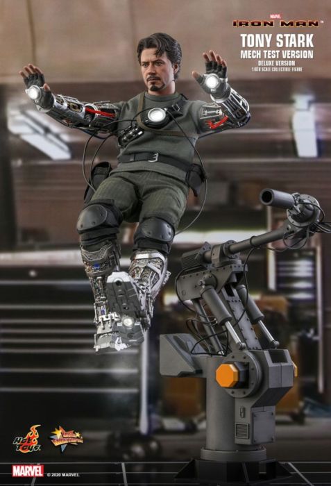 Tony Stark Mech Test Version Deluxe 1/6th Scale Hot Toys Action Figure