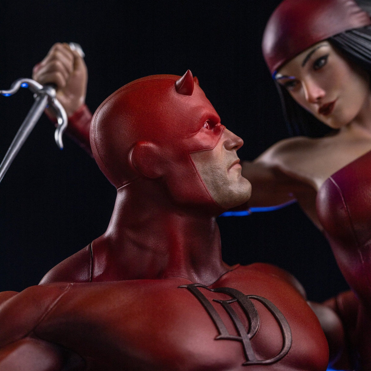 Daredevil and Elektra - Marvel Comics 1/6 Diorama by Iron Studios