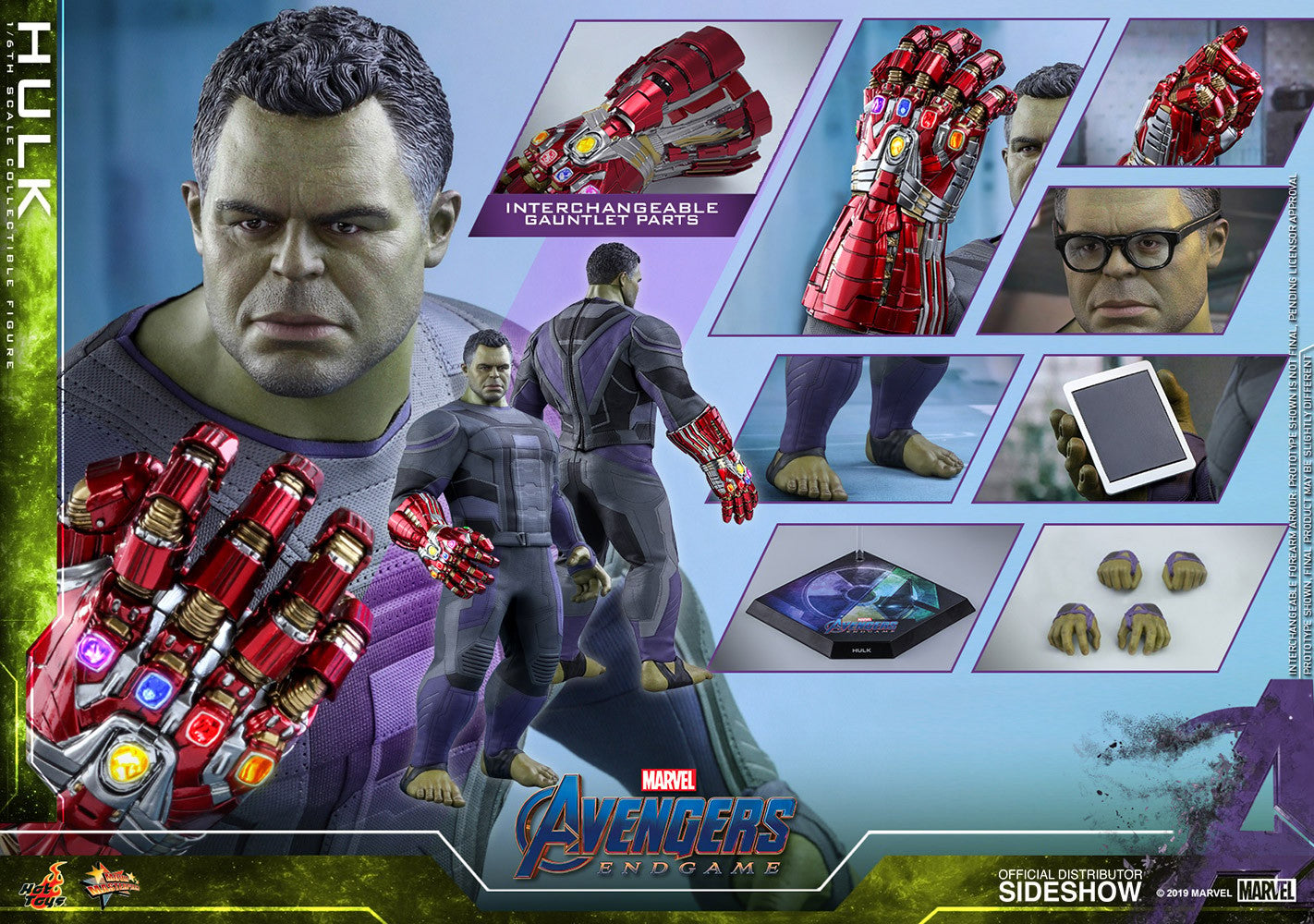 Hulk (Avengers: Endgame) Sixth Scale Figure by Hot Toys