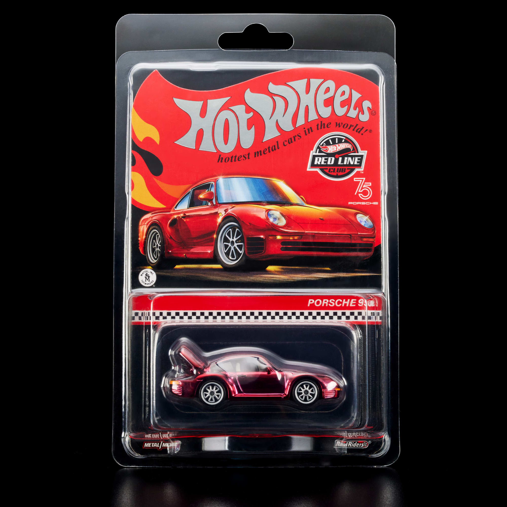 RLC Exclusive 1986 Porsche 959 'Spectraflame red' Hot Wheels