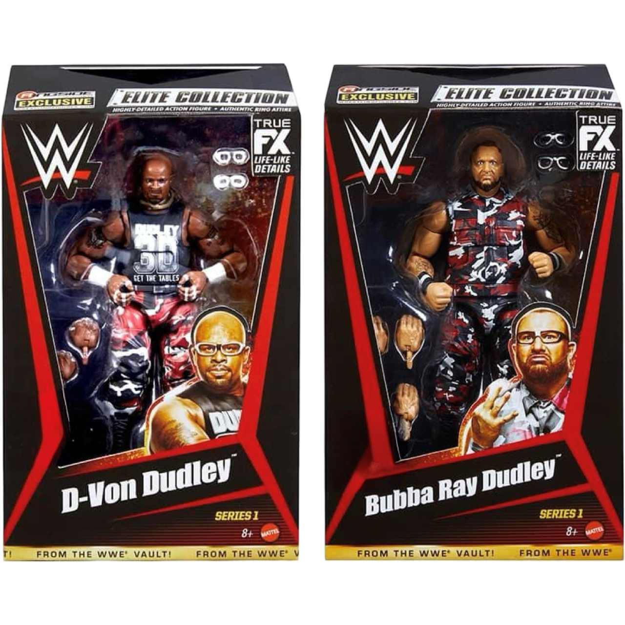 Dudley Boyz (Set of 2) WWE From the Vault Ringside Exclusive