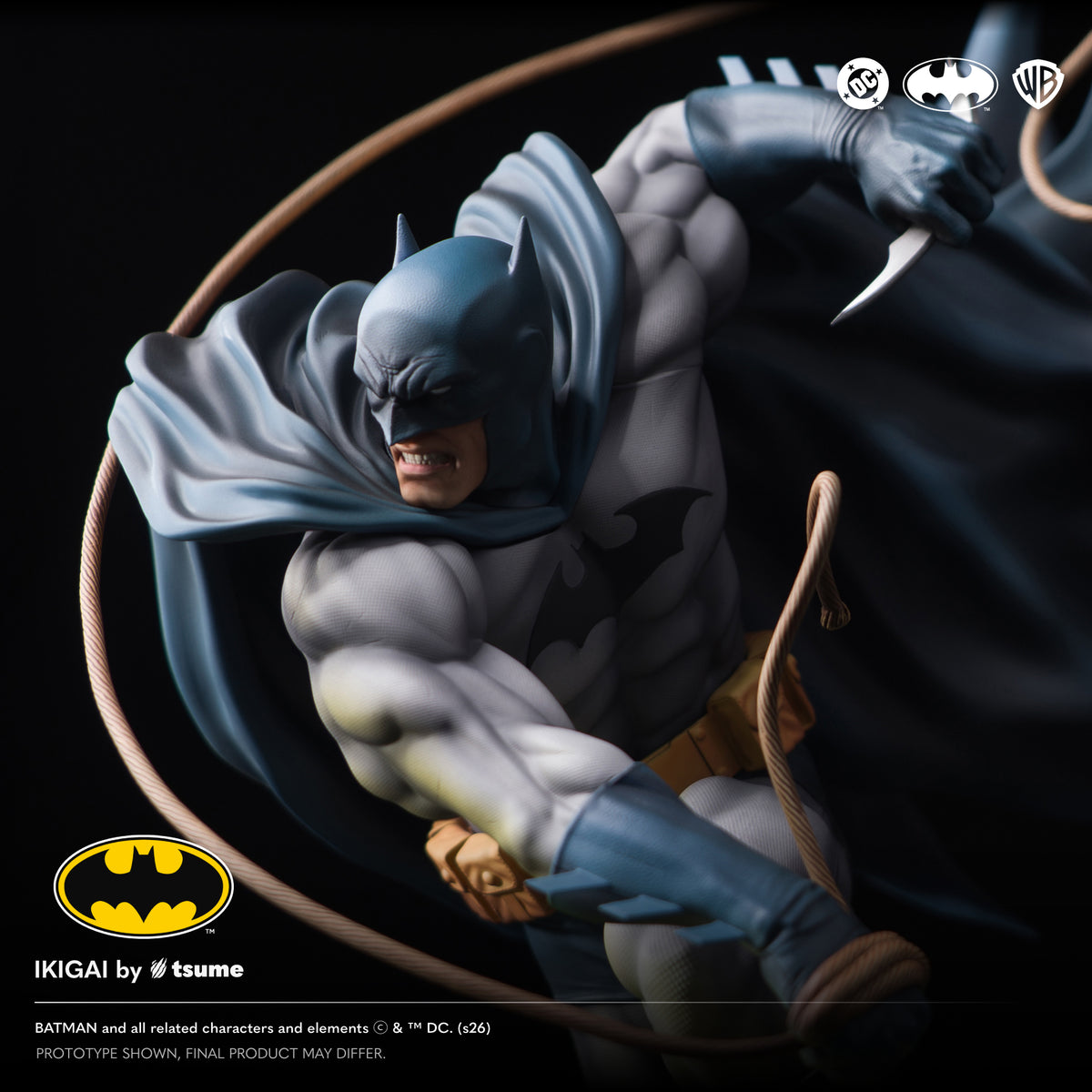 Batman Ikigai The shadow of Gotham rises Statue By Tsume Art