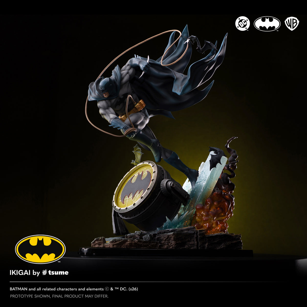 Batman Ikigai The shadow of Gotham rises Statue By Tsume Art