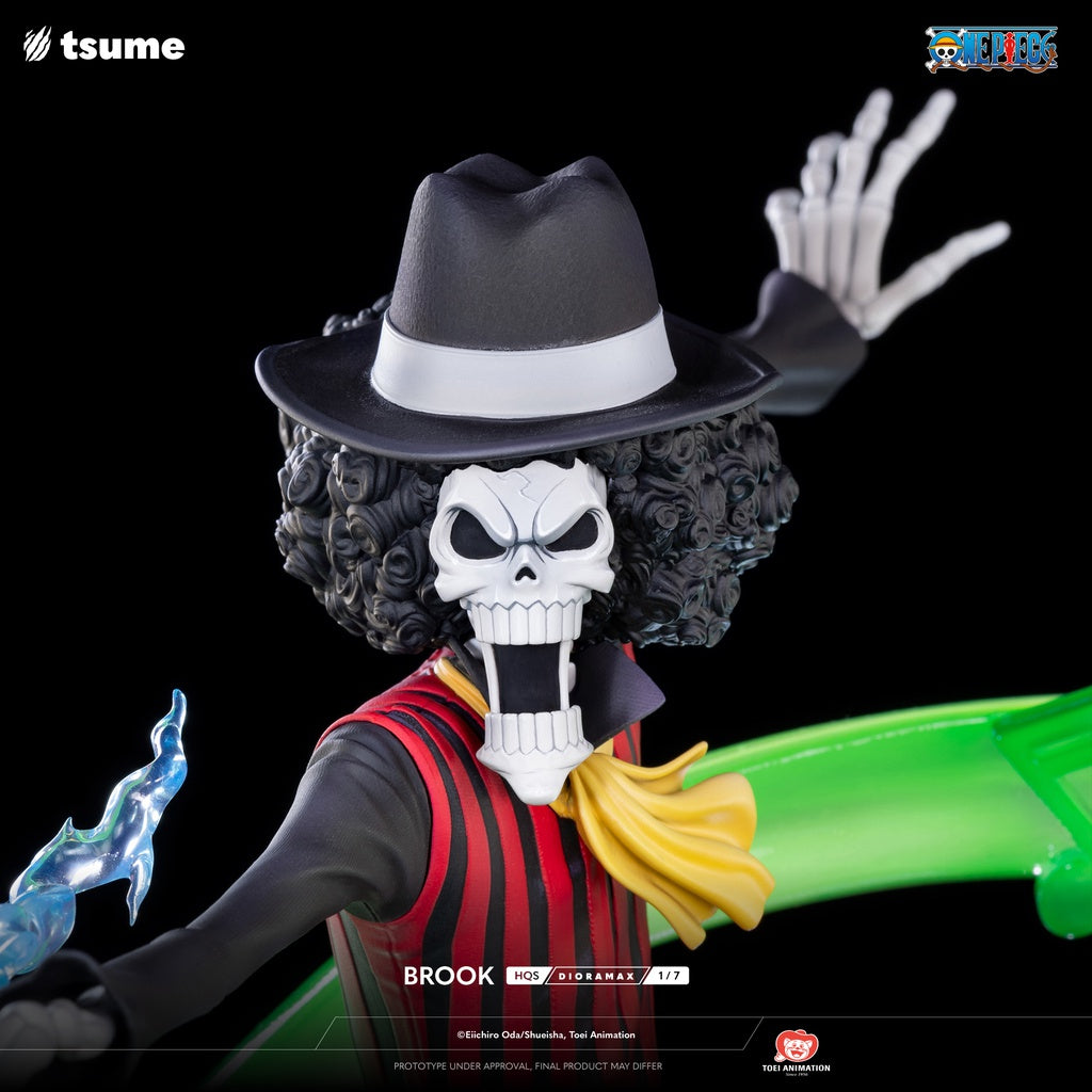 One Piece HQS Dioramax Brook Statue BY tsume