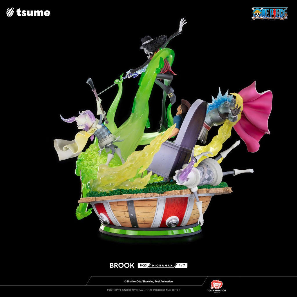 One Piece HQS Dioramax Brook Statue BY tsume